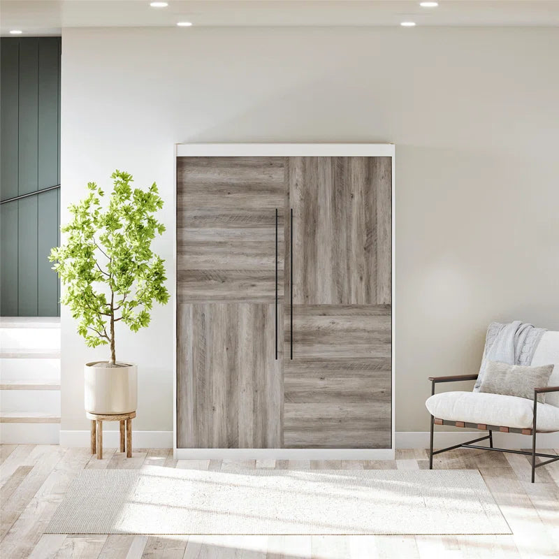 Tapaktuan Murphy Bed with Decorative Door Front