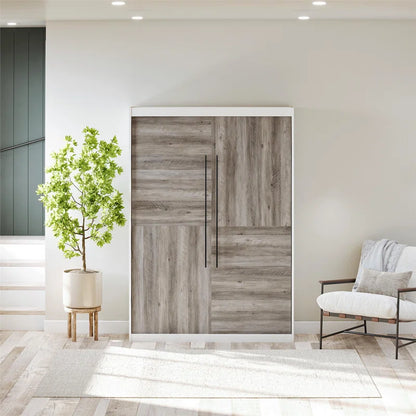 Tapaktuan Murphy Bed with Decorative Door Front