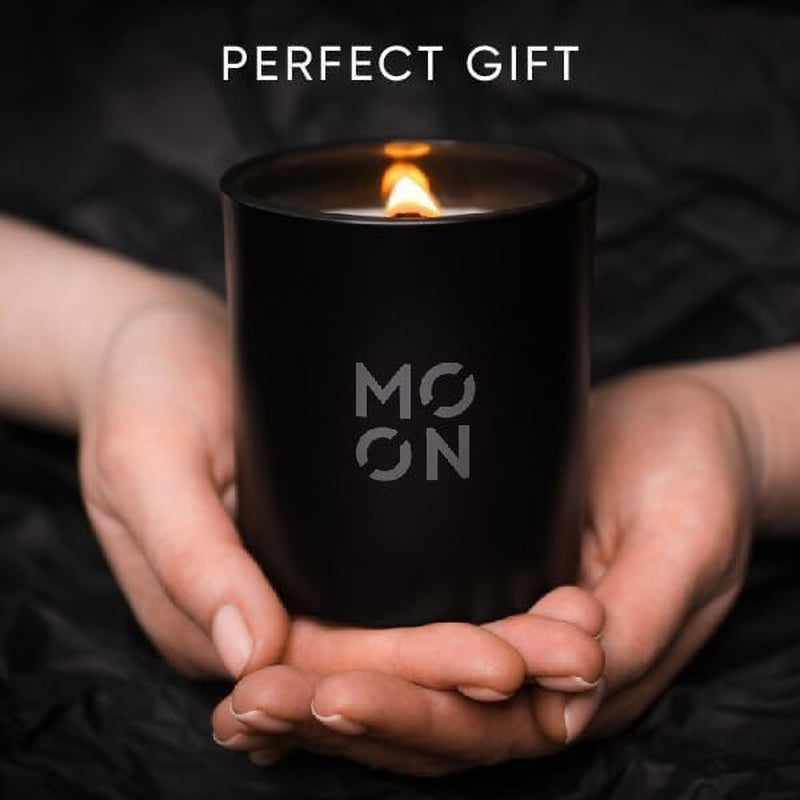 Scented Candles for Men & Women by  | Wood Wick Candles | Soy Wax Candles Non Toxic | Cedar Candle | Scented Candles | Cedar & Leaf Sage Mens Candle |